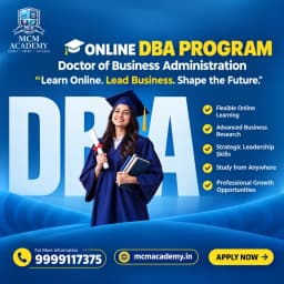 Online DBA Program – Doctor of Business Administration - Education in Delhi (Image 1)