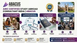 AIRC Certified Study Abroad Consultant India | Abacus - Services in Hyderabad (Image 1)