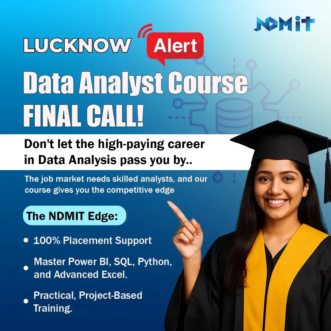 Data Analytics Training in Lucknow for Students, Freshers & Professionals - Education in Lucknow (Image 1)