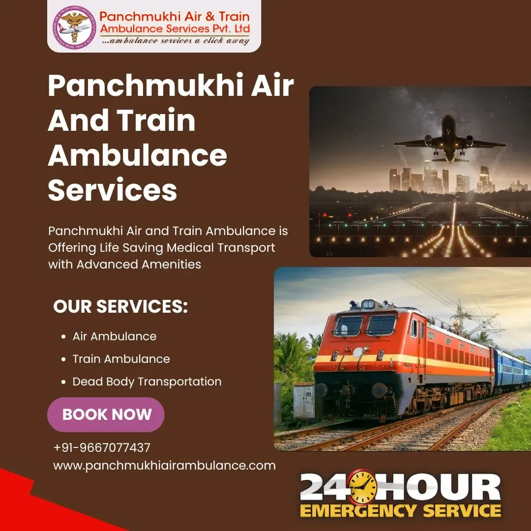 Book an Air Amulance in Delhi with Perfect Medical Accessories by Pachmukhi - Services in Delhi (Image 1)