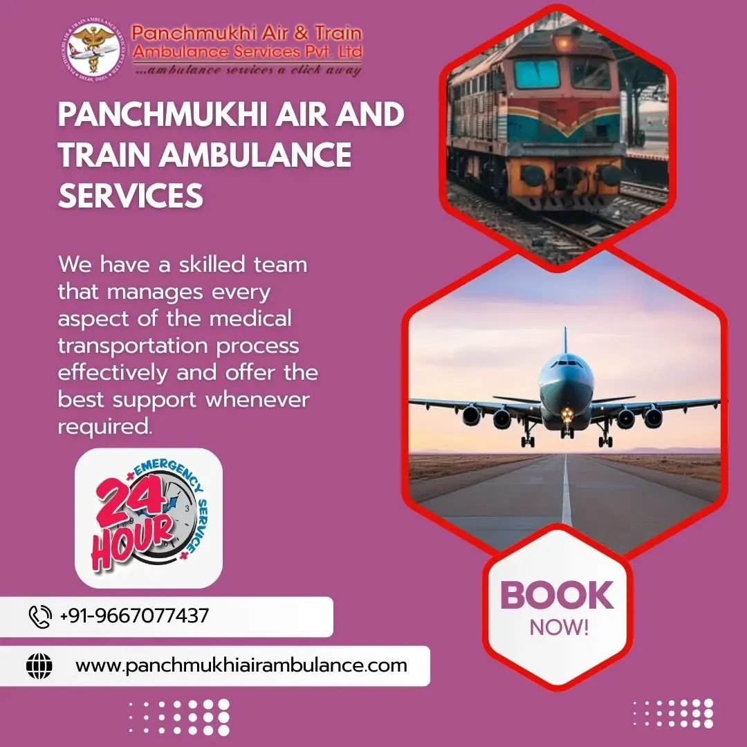 Book an Air Ambulance from Patna with Splendid Medical System by Panchmukhi - Services in Patna (Image 1)