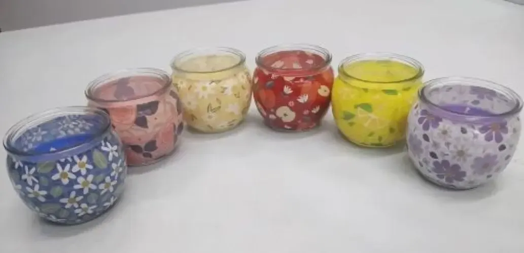 SCENTED CANDLES -SCENTED GLASS CANDLES-AARYAH DECOR - Buy/Sell in Mumbai (Image 2)