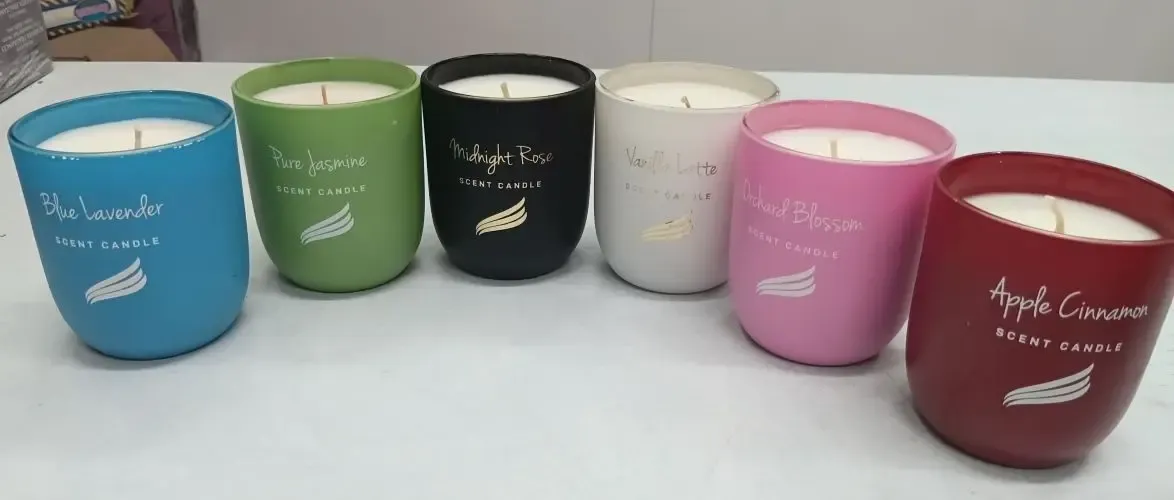 SCENTED CANDLES -SCENTED GLASS CANDLES-AARYAH DECOR - Buy/Sell in Mumbai (Image 1)