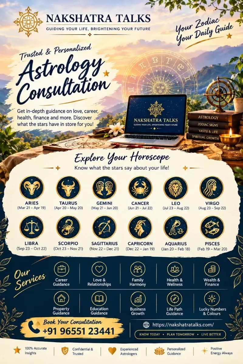Personal Astrology Consultation for Career Guidance | Nakshatra Talks - Services in Chennai (Image 2)