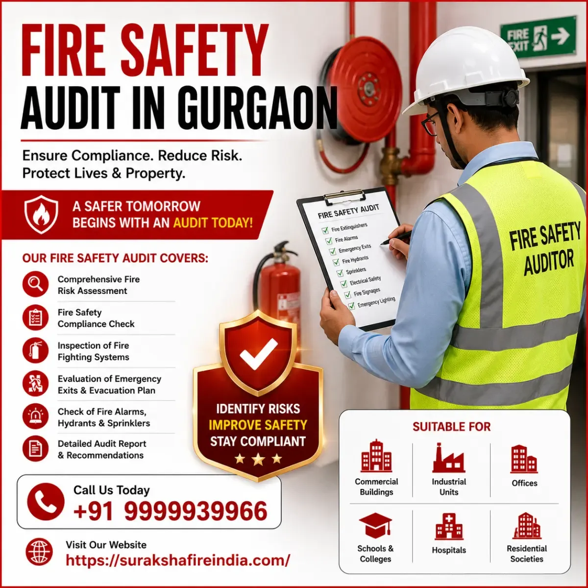 Looking for Fire Cylinder Refilling in Gurgaon? | Suraksha Fire India - Services in Delhi (Image 1)
