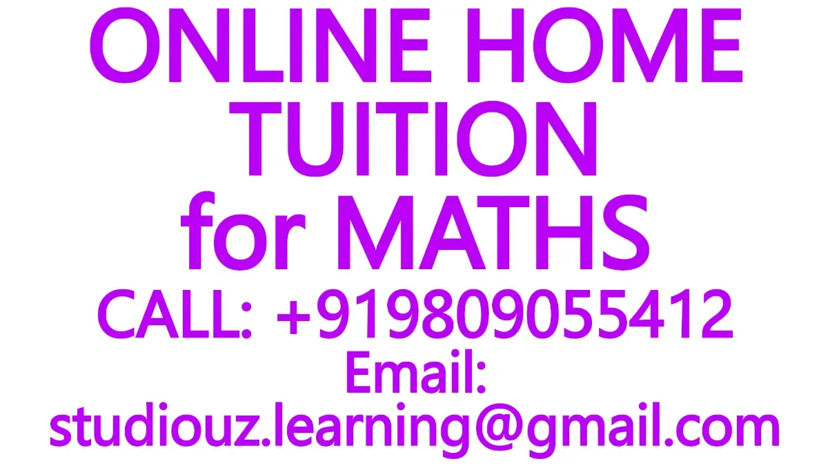TUITION for CBSE, ICSE, ISC, NIOS, STATE BOARD- CLASSES 8, 9, 10, 11, 12- MATHS, SCIENCE, PHYSICS - Education in Bangalore (Image 1)