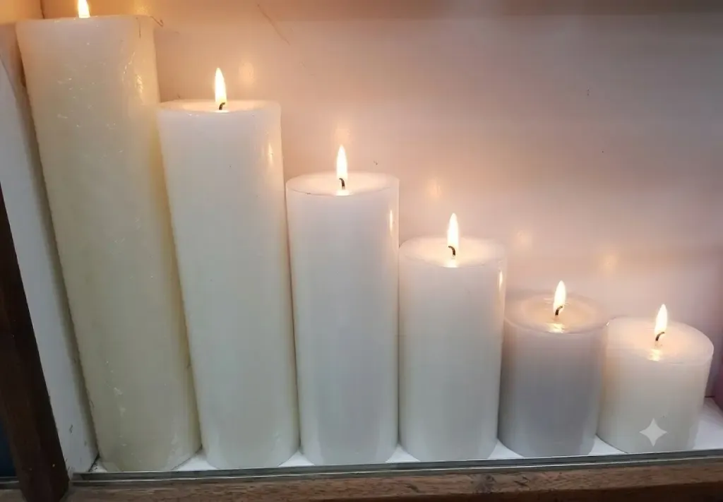 Pillar Candles Mumbai India- AARYAH DECOR - Buy/Sell in Mumbai (Image 1)